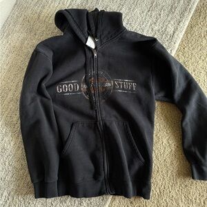 Vintage Harley Davidson Zip-Up Hoodie